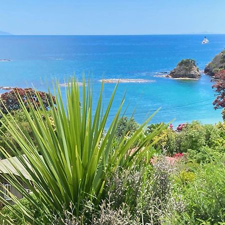 Kereru Cabin - Spectacular Seaviews, Rustic, Glamping Eco Adventure بالم بيتش المظهر الخارجي الصورة