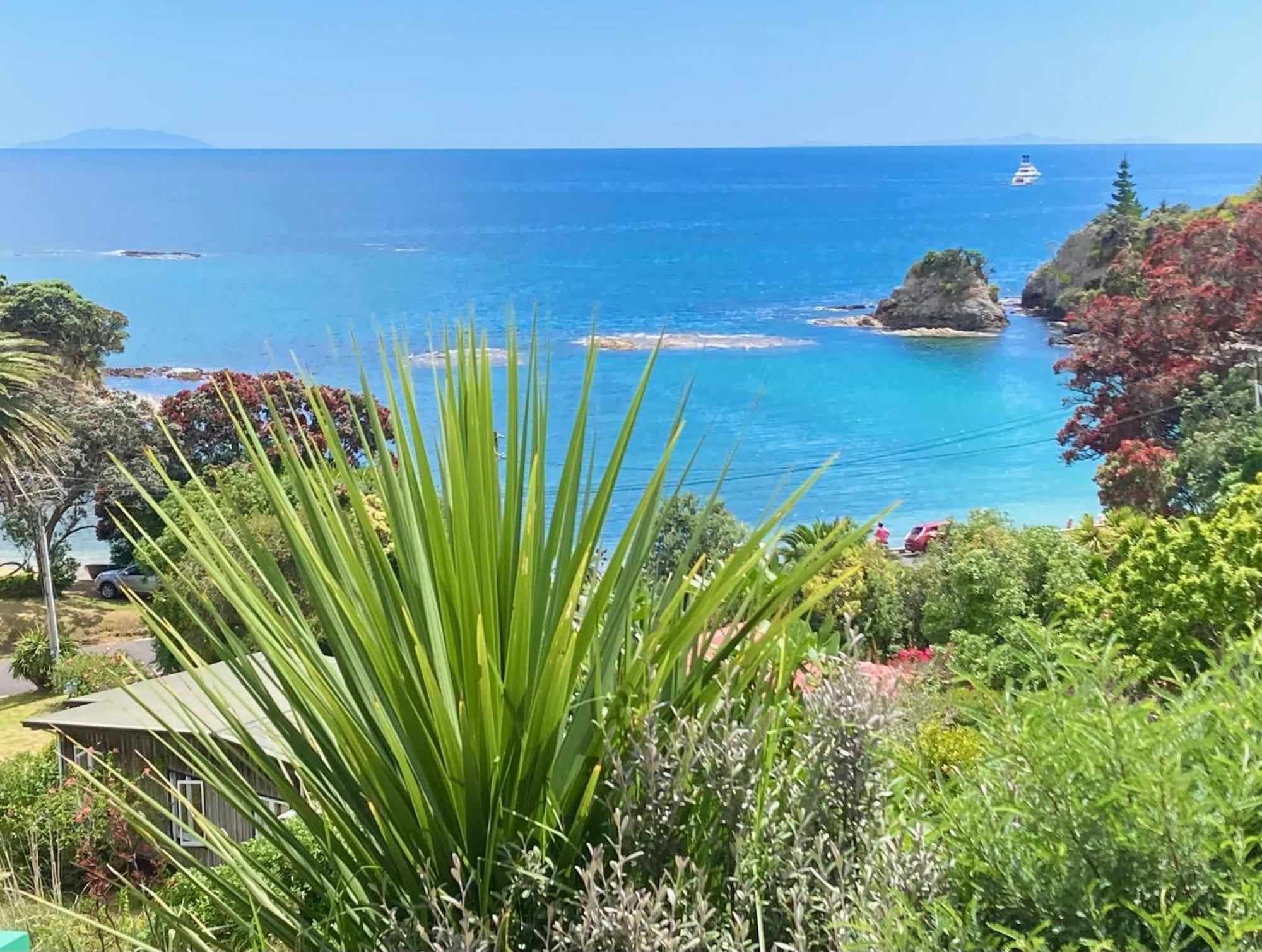 Kereru Cabin - Spectacular Seaviews, Rustic, Glamping Eco Adventure بالم بيتش المظهر الخارجي الصورة